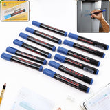 Premium Permanent Blue Marker Pen Set