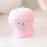 Octopus Shape Face Scrubber Massager