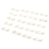 Plastic Cable Clips – Strong Adhesive Wire Organizer for Home, Office & Car (20 Pcs)