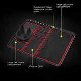 Car Dashboard Mat & Mobile Phone Holder Mount