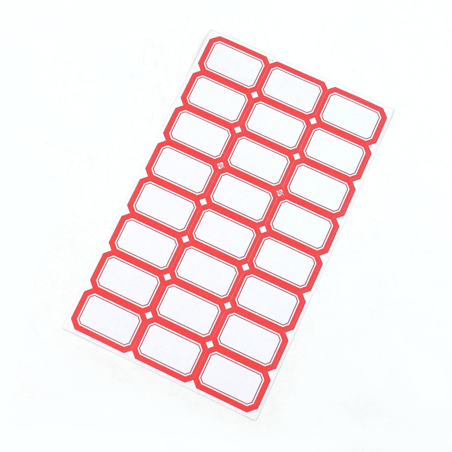 Multipurpose Writable Blank Label Sticker Sheets (1 Sheet)