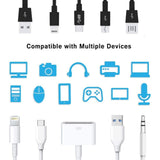 Metallic Cable Protector for Cords & Headphones (Spiral Wrap)