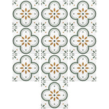 Peel and Stick Floor Tiles Kitchen / Bathroom Backsplash Sticker Detachable Waterproof DIY Tile Stickers for Wall Decoration Tiles Home Decoration (8x8 Inch / 10 Pcs Set)